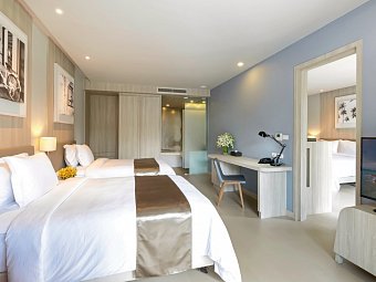 X10 Khaolak Resort - Wohnbeispiel Two Bedroom Suite (Zimmercodierung WB2)