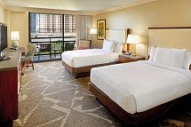 Hilton Hawaiian Village Waikiki Beach Resort - Wohnbeispiel Resort View (Zimmercodierungen UB3, UP2, UB6 & UB8)