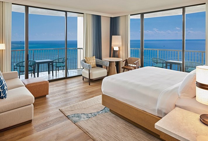 Hilton Hawaiian Village Waikiki Beach Resort - Rainbow Tower Ocean Front (Zimmercodierungen U1O, U2O, UD2 & UD5)