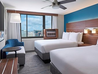 Holiday Inn Express Waikiki - Wohnbeispiel Ocean View (Zimmercodierung UBM)