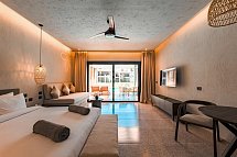 Sentido Naga Bay - Wohnbeispiel Juniorsuite Swim Up Gartenblick (Zimmercodierung JBQ)