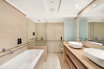Steigenberger ALDAU Beach Hotel - Wohnbeispiel Bad (Zimmercodierungen WG1, WS1, WI1 & WM1)