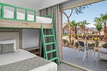 Pickalbatros Jungle Aqua Park Resort - Neverland Hurghada - Wohnbeispiel Familien Bunglaow Schiebetür (Zimmercodierungen F1P, DCP & FF1)