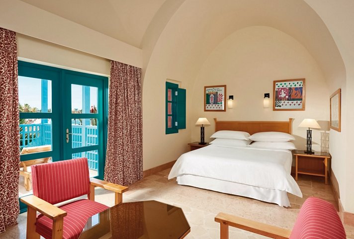 Sheraton Miramar Resort El Gouna - Wohnbeispiel Doppelzimmer Superior, Doppelzimmer Premium (Zimmercodierungen DG1, DC1, DM1 & DC2)
