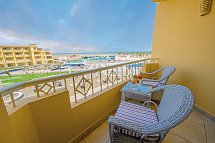 Amwaj Beach Club Abu Soma - Wohnbeispiel Doppelzimmer Standard Meerblick (Zimmercodierungen DGM & DCM)