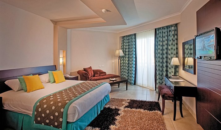 Amwaj Beach Club Abu Soma - Wohnbeispiel Doppelzimmer Deluxe Meerblick (Zimmercodierungen UDM, DC2 & DDM)