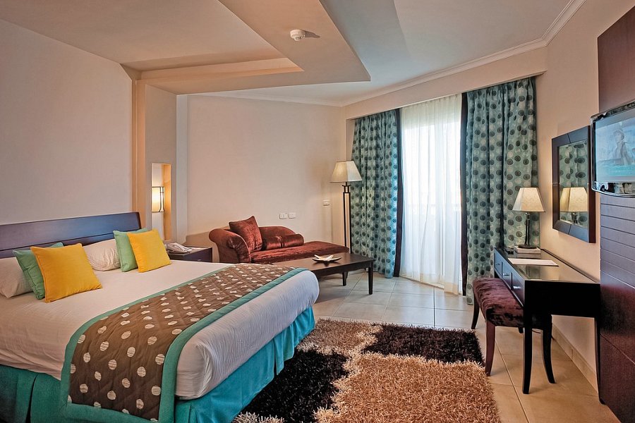 Amwaj Beach Club Abu Soma - Wohnbeispiel Doppelzimmer Deluxe Meerblick (Zimmercodierungen UDM, DC2 & DDM)