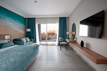 Amwaj Beach Club Abu Soma - Wohnbeispiel Familienzimmer Poolblick (Zimmercodierung F1P)