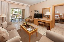 JAZ Makadi Star & Spa - Wohnbeispiel Juniorsuite Poolblick (Zimmercodierung J1P)
