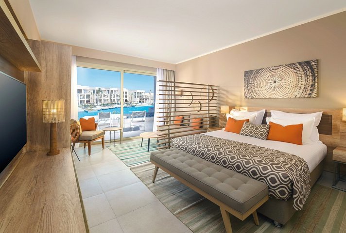 Steigenberger Resort Ras Soma - Wohnbeispiel Superior Grand Poolblick/Meerblick (Zimmercodierungen DDP & DCP)