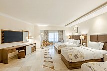 Continental Hotel Hurghada - Wohnbeispiel Familienzimmer seitl. Meerblick (Zimmercodierungen F1M & FBN)