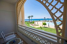 Old Palace Resort Sahl Hasheesh - Wohnbeispiel Doppelzimmer Superior seitl. Meerblick (Zimmercodierung DSN)