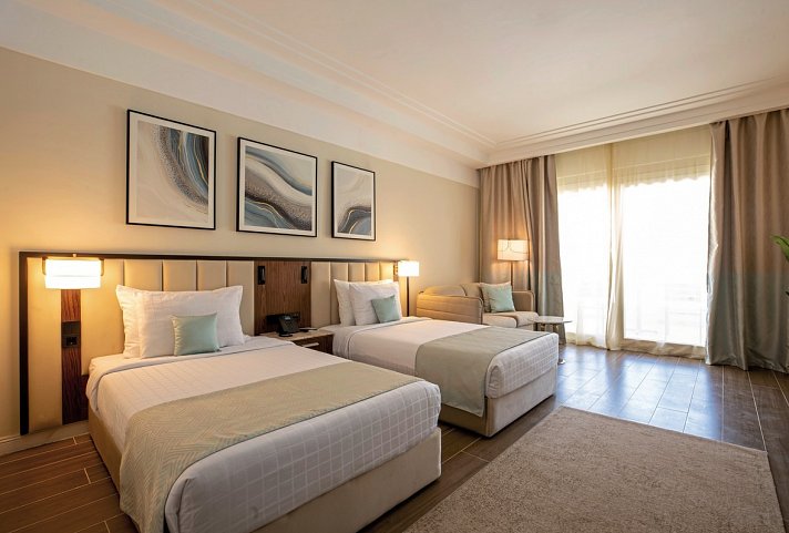 SRNTY Sahl Hasheesh - Wohnbeispiel Doppelzimmer Superior (Zimmercodierungen DS1 & DC1)