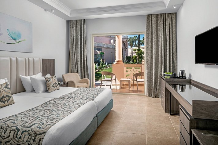 Pickalbatros Palace Resort - Wohnbeispiel Doppelzimmer Standard Gartenblick (Zimmercodierungen DGG, DCG, DFG & EFG)
