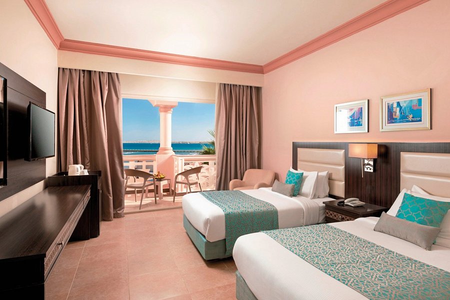Pickalbatros Palace Resort - Wohnbeispiel Doppelzimmer Standard Meerblick (Zimmercodierungen DGM & DCM)