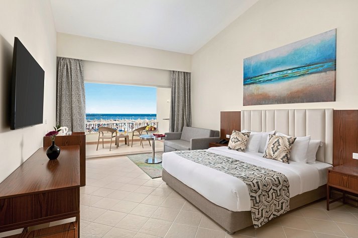 Pickalbatros Dana Beach Resort - Wohnbeispiel Doppelzimmer Superior Meerblick (Zimmercodierungen DSM & DCM)