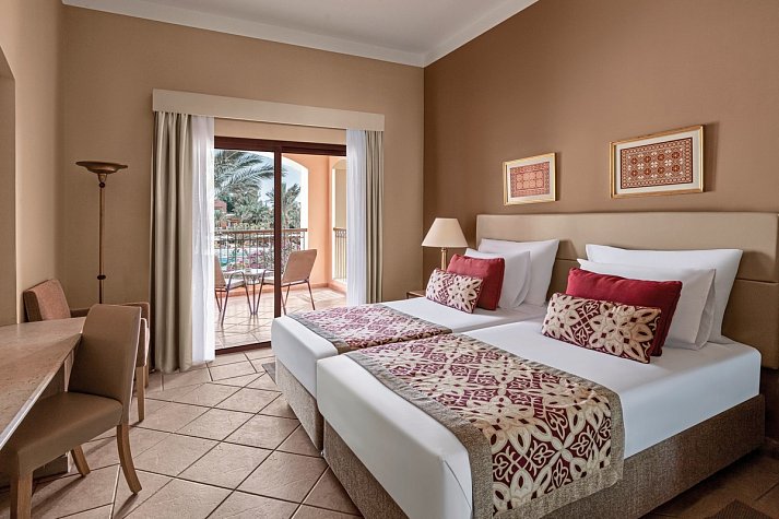 JAZ Makadi Saraya Resort - Wohnbeispiel Doppelzimmer Superior Poolblick (Zimmercodierung DSP)