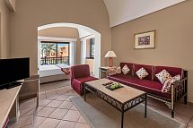 JAZ Makadi Saraya Resort - Wohnbeispiel Familienzimmer Deluxe Gartenblick (Zimmercodierung FDG)