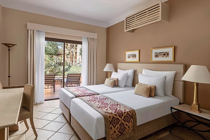 JAZ Makadi Saraya Resort - Wohnbeispiel DERTOUR (Familie) Suite Gartenblick (Zimmercodierungen A1G, WBG & WIG)