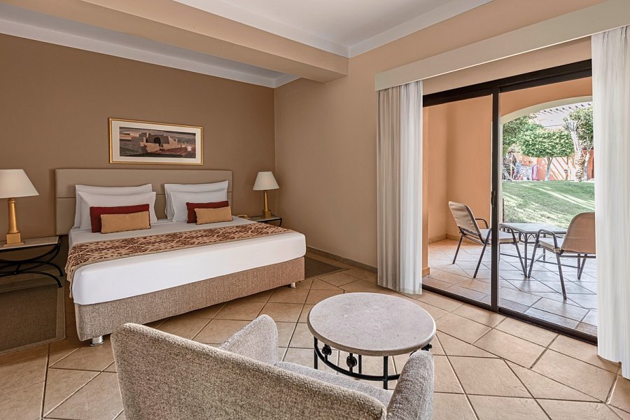 JAZ Makadi Saraya Resort - Wohnbeispiel Appartement 2 Schlafzimmer Gartenblick (Zimmercodierungen OBG & OSG)