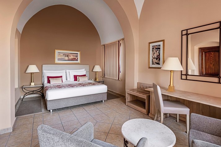 JAZ Makadi Saraya Resort - Wohnbeispiel Appartement 2 Schlafzimmer Gartenblick (Zimmercodierungen OBG & OSG)