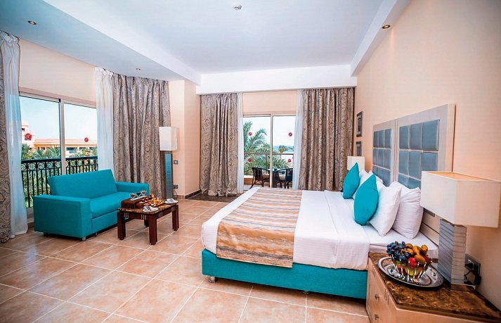 Tropitel Sahl Hasheesh - Wohnbeispiel Doppelzimmer Club Meerblick (Zimmercodierungen DL1, DC2 & DLM)