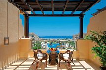 Tropitel Sahl Hasheesh - Beispiel Balkon Doppelzimmer Superior Meerblick (Zimmercodierungen DS1, DC3 & DSM)