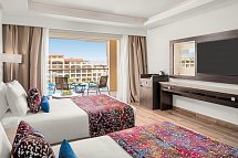 Pickalbatros White Beach Resort - Hurghada - Wohnbeispiel Doppelzimmer Deluxe seitl. Meerblick (Zimmercodierungen DDN & DCN)