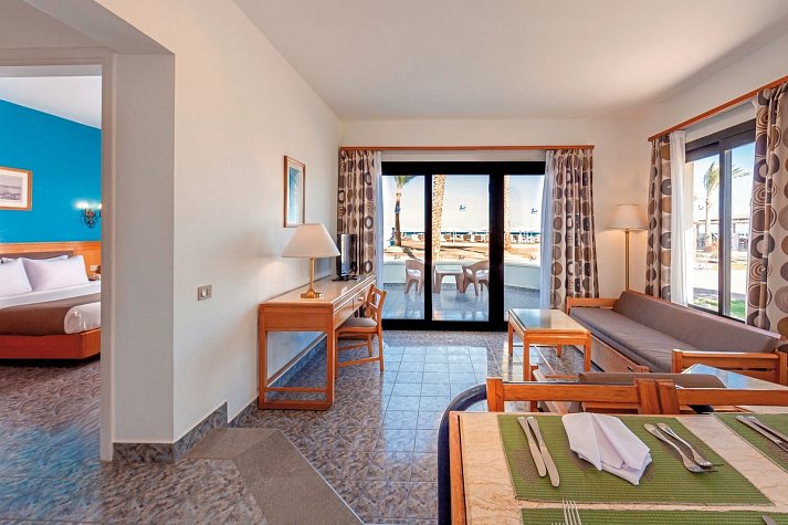 Pharaoh Azur Resort - Wohnbeispiel Bungalow 1 Schlafzimmer (Zimmercodierung BB1)