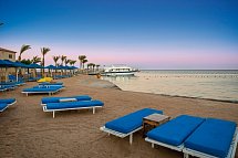 Pickalbatros Aqua Blu Resort Hurghada - Strand beim Beach Albatros