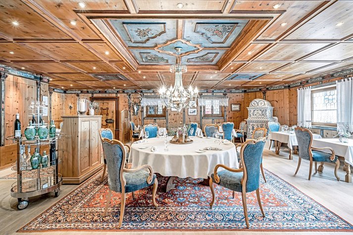 TROFANA ROYAL - Gourmet & Relax Resort - Gourmetrestaurant Paznaunerstube
