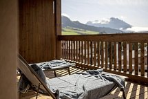 ADEA Lifestyle Suites Fieberbrunn - Beispiel Balkon Suite Wellness Diana (Zimmercodierung WB3)