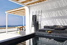Boheme Mykonos - Wohnbsp. Suite Bohemian Meerblick mit Outdoor-Jacuzzi (Zimmercodierung W1M)