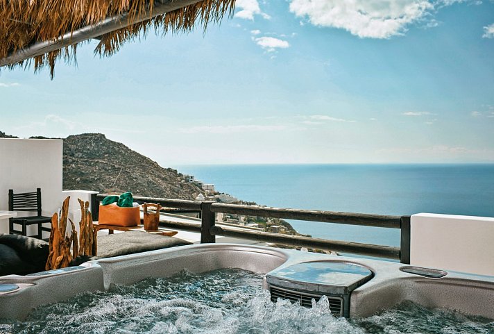 Myconian Utopia - Majestic Retreat Outdoor Jacuzzi (Zimmercodierung JB2)
