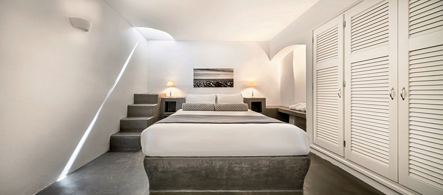 Anema Luxury Suites and Villas - Wohnbeispiel Vorias Suite mit Meerblick (Zimmercodierung W1M)