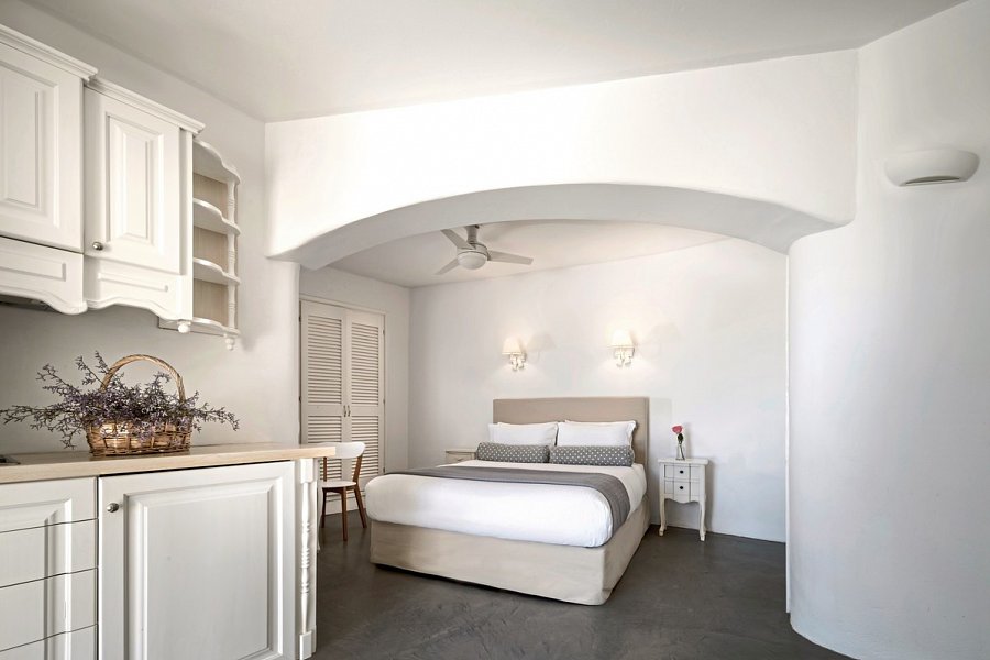 Anema Luxury Suites and Villas - Wohnbeispiel Vorias Suite mit Meerblick (Zimmercodierung W1M)