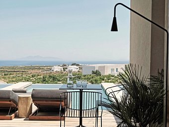 Magma Resort Santorini, Part of the Unbound Collection by Hyatt - King Room Sea View with Private Pool (Zimmercodierung DB2)
