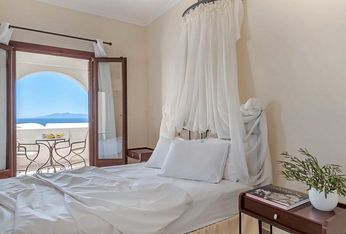 Epavlis Hotel & Spa - Wohnbeispiel Doppelzimmer Superior Meerblick (Zimmercodierung DSM)