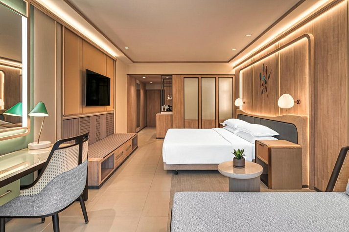 Dusit Thani Krabi Beach Resort - Wohnbeispiel Club Deluxe Premium (Zimmercodierung UL1)