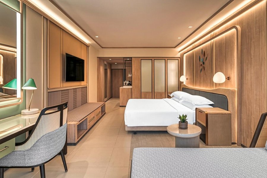 Dusit Thani Krabi Beach Resort - Wohnbeispiel Club Deluxe Premium (Zimmercodierung UL1)