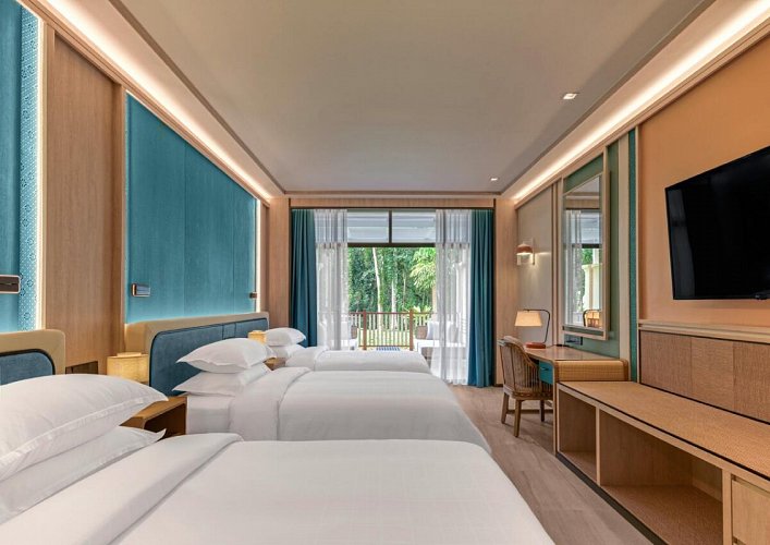 Dusit Thani Krabi Beach Resort - Wohnbeispiel Family (Zimmercodierung FB1)