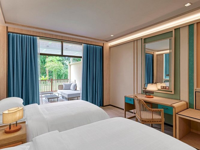 Dusit Thani Krabi Beach Resort - Wohnbeispiel Family (Zimmercodierung FB1)