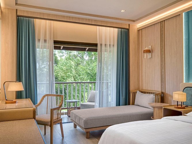 Dusit Thani Krabi Beach Resort - Wohnbeispiel Deluxe Premium (Zimmercodierung UDM)