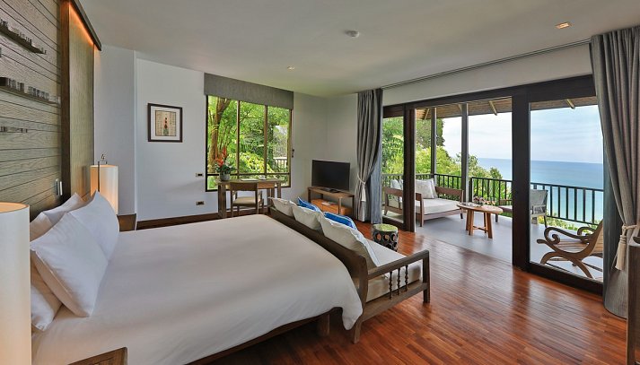 Pimalai Resort & Spa - Wohnbeispiel Bayfront Deluxe (Zimmercodierung UDM)