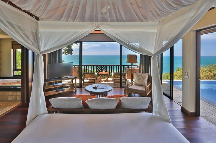 Pimalai Resort & Spa - Wohnbsp. Hillside Ocean View Private Pool Villa 1 Bedroom (Zimmercodierung V1M)