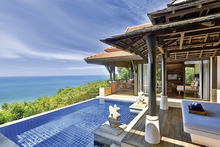Pimalai Resort & Spa - Wohnbsp. Hillside Ocean View Private Pool Villa 1 Bedroom (Zimmercodierung V1M)