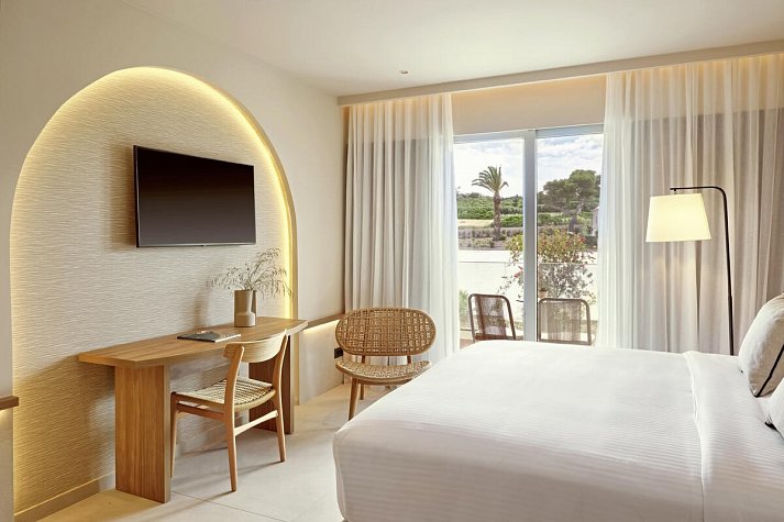 Zeus Kos Beach - Wohnbeispiel Doppelzimmer Deluxe Gartenblick (Zimmercodierung DDG)