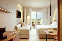Zeus Kos Beach - Wohnbeispiel Doppelzimmer Deluxe seitl. Meerblick (Zimmercodierung DDN)