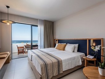 Smy Kos Beach & Splash - Wohnbeispiel Doppelzimmer Meerblick (Zimmercodierung D1M)