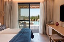 Atlantica Beach Resort Kos - Wohnbeispiel Doppelzimmer Premium Gartenblick Privatpool Residences (Zimmercodierung DMR)